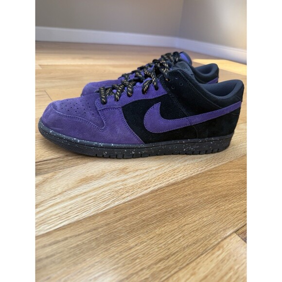 Nike Dunk Low CL Men\'s Size 11 Retro Purple Black Sneakers 2007 main image 11